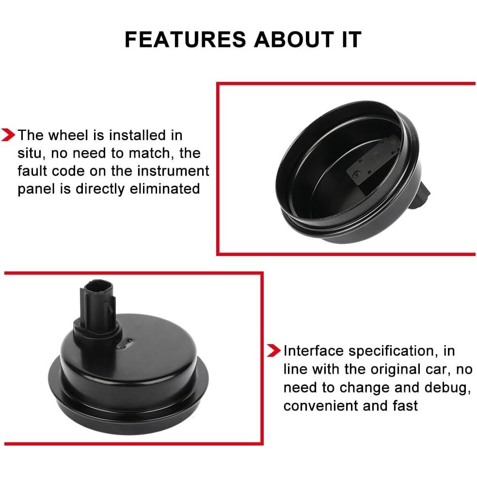 Sensor de Velocidad de Rueda ABS cciyu 2PCS para Toyota