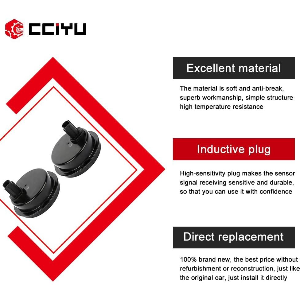 Sensor de Velocidad de Rueda ABS cciyu 2PCS para Toyota