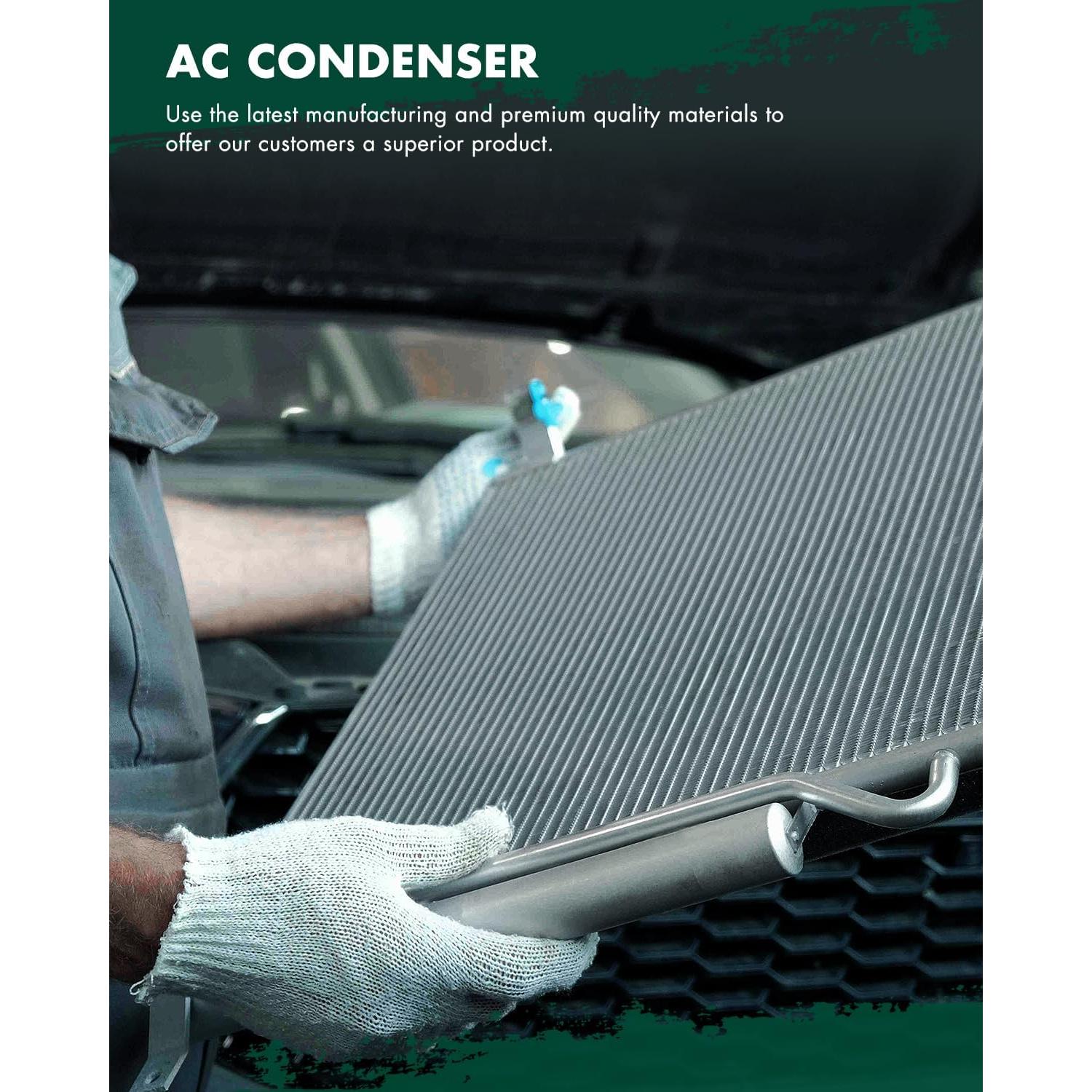 Condensador de aire acondicionado SCITOO para Toyota Yaris 2004-2015