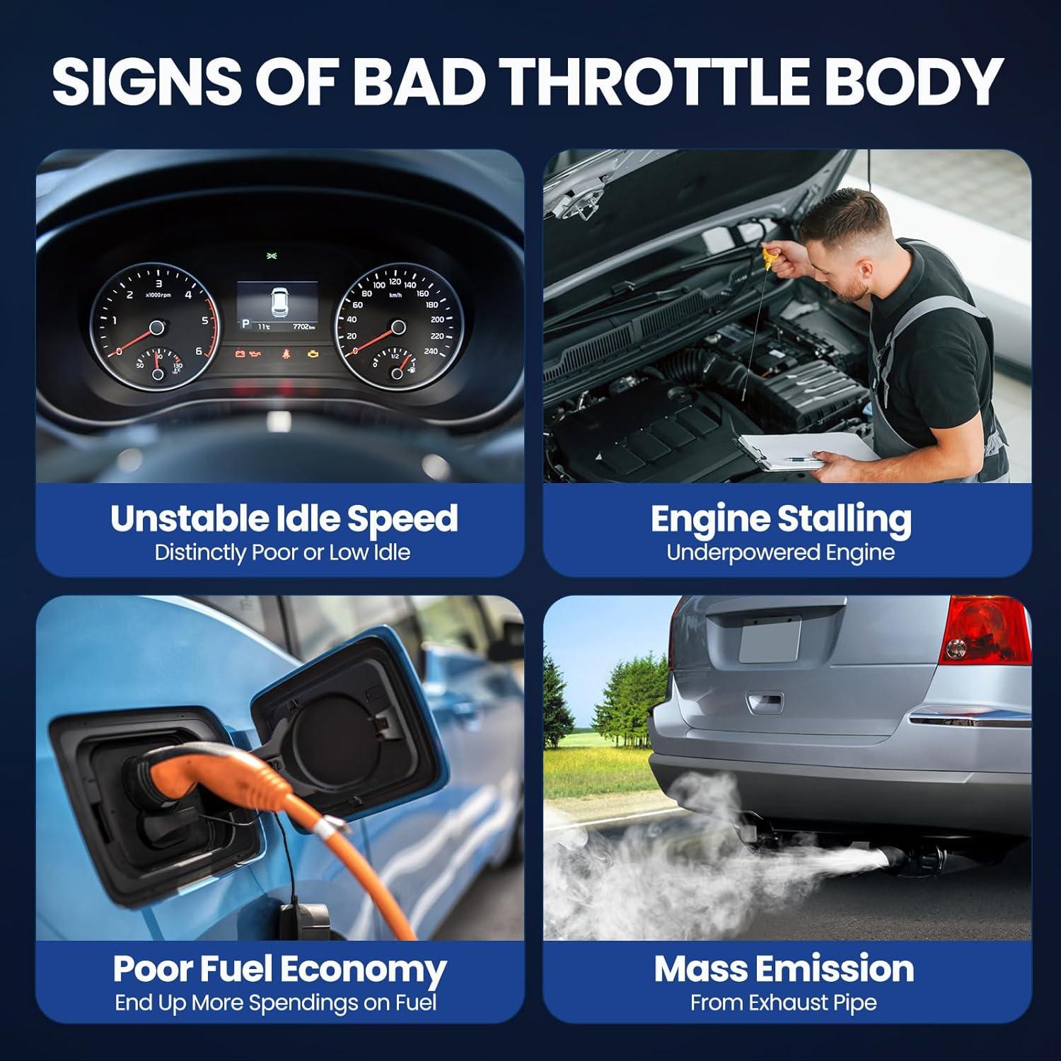 Cuerpo de Aceleración Electrónico MOCA S20125 para Toyota Yaris