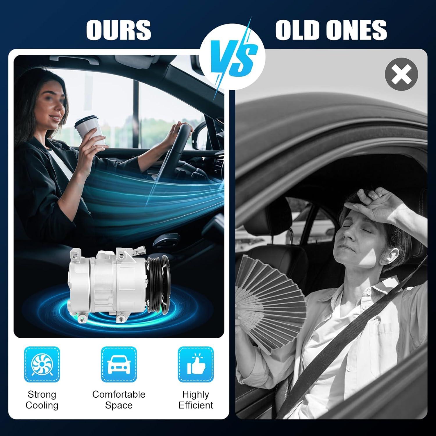 Compresor de aire acondicionado KinHall Toyota Yaris 1.5L 2007-2010