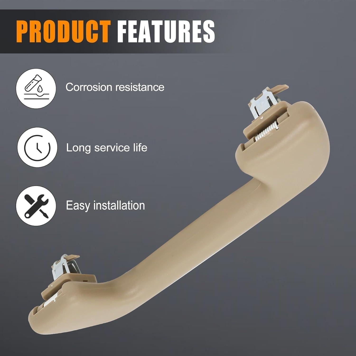 Mango Tirar Techo Derecho Beige Toyota Yaris Corolla RAV4