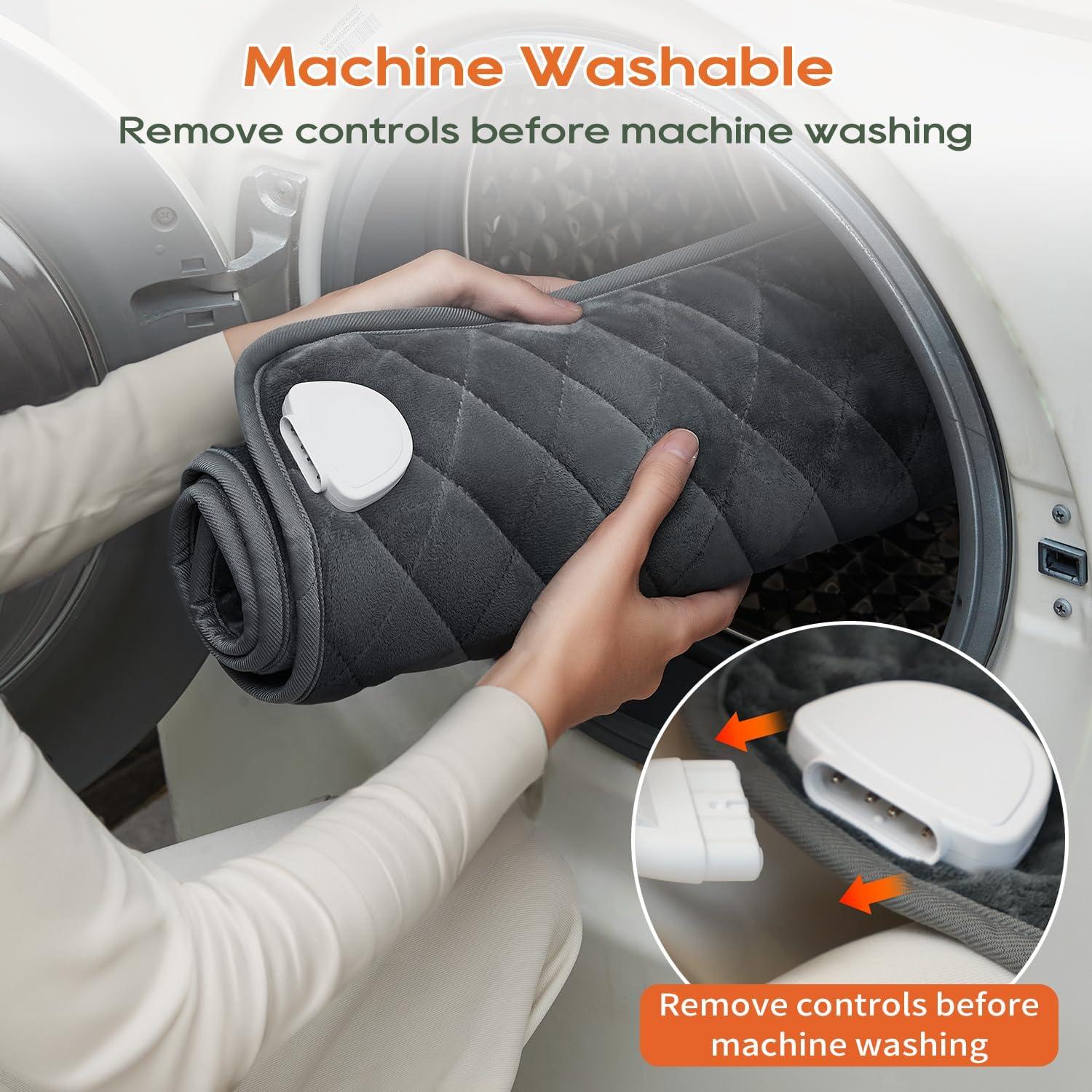 Almohadilla Térmica Eléctrica Focbeo 35x20 cm Alivio Dolor