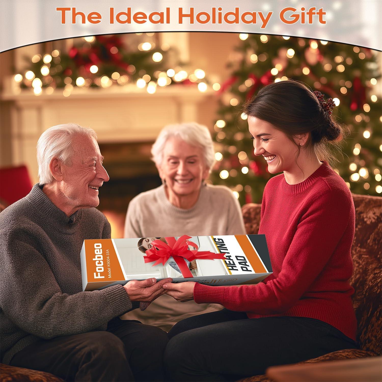 Almohadilla Térmica Eléctrica Focbeo 35x20 cm Alivio Dolor