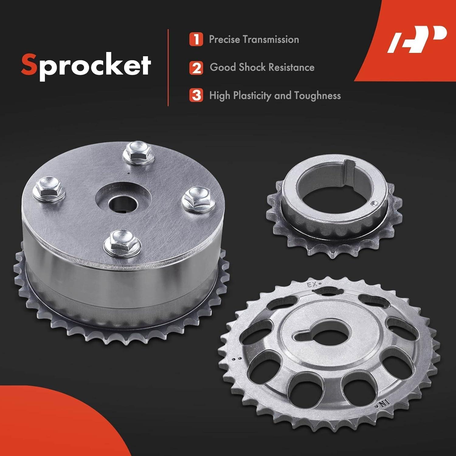 Kit de Cadena de Tiempo A-Premium 8PCS para Toyota y Scion