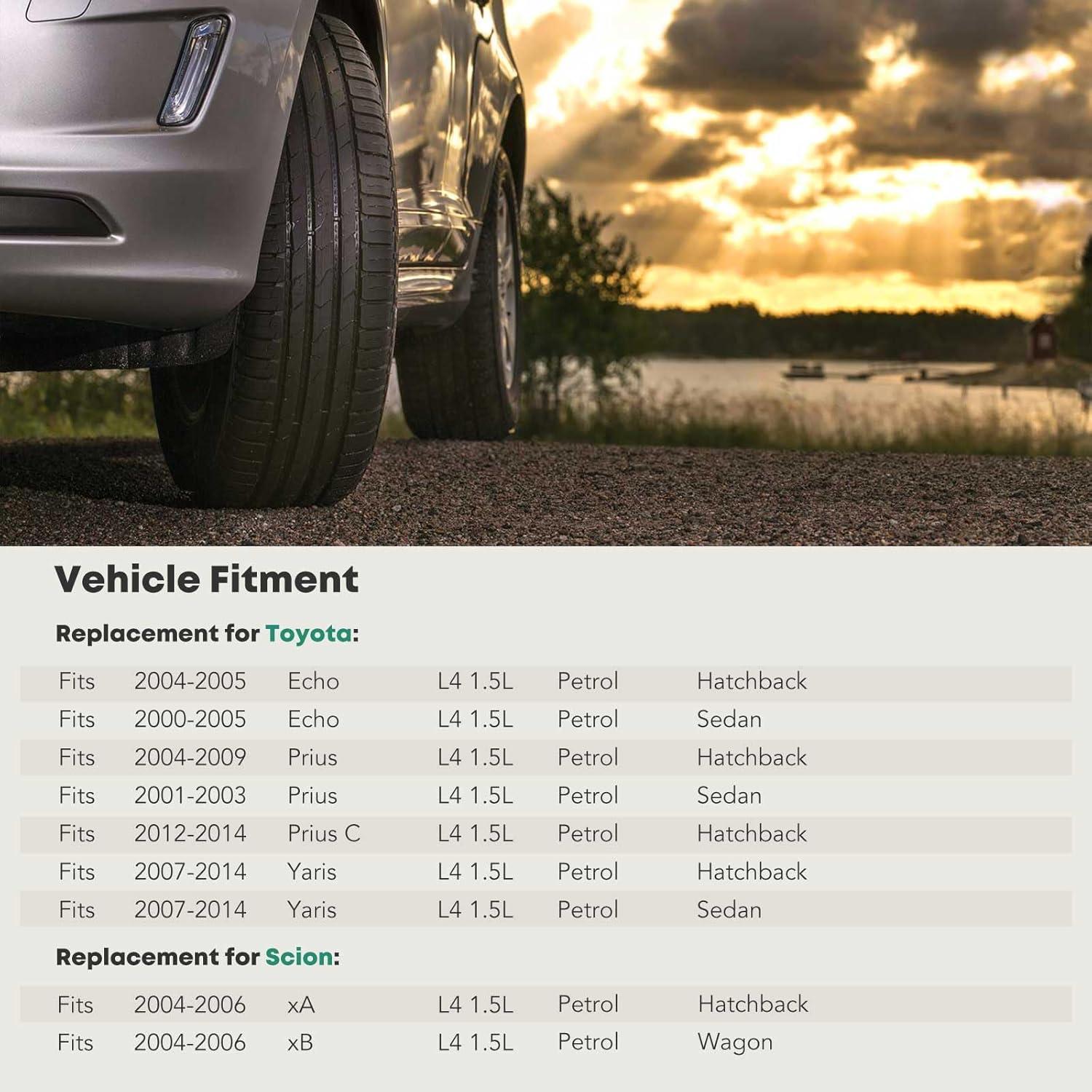 Cárter de Aceite YHTAUTO para Toyota Prius Yaris Echo 1.5L