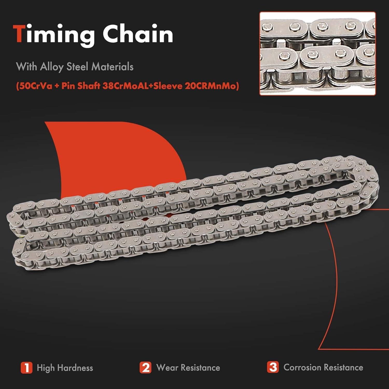 Kit de cadena de distribución A-Premium 5 piezas Toyota