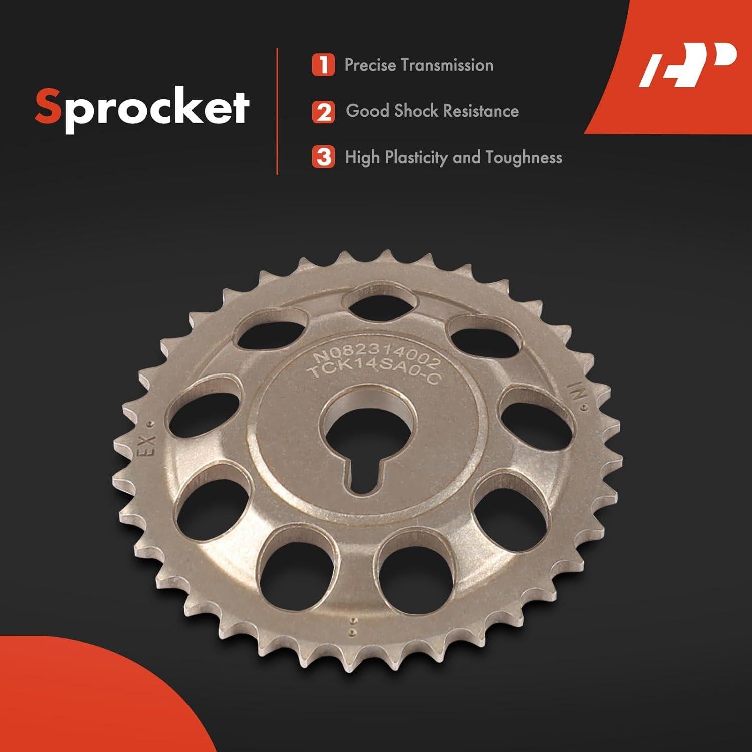 Kit de cadena de distribución A-Premium 5 piezas Toyota