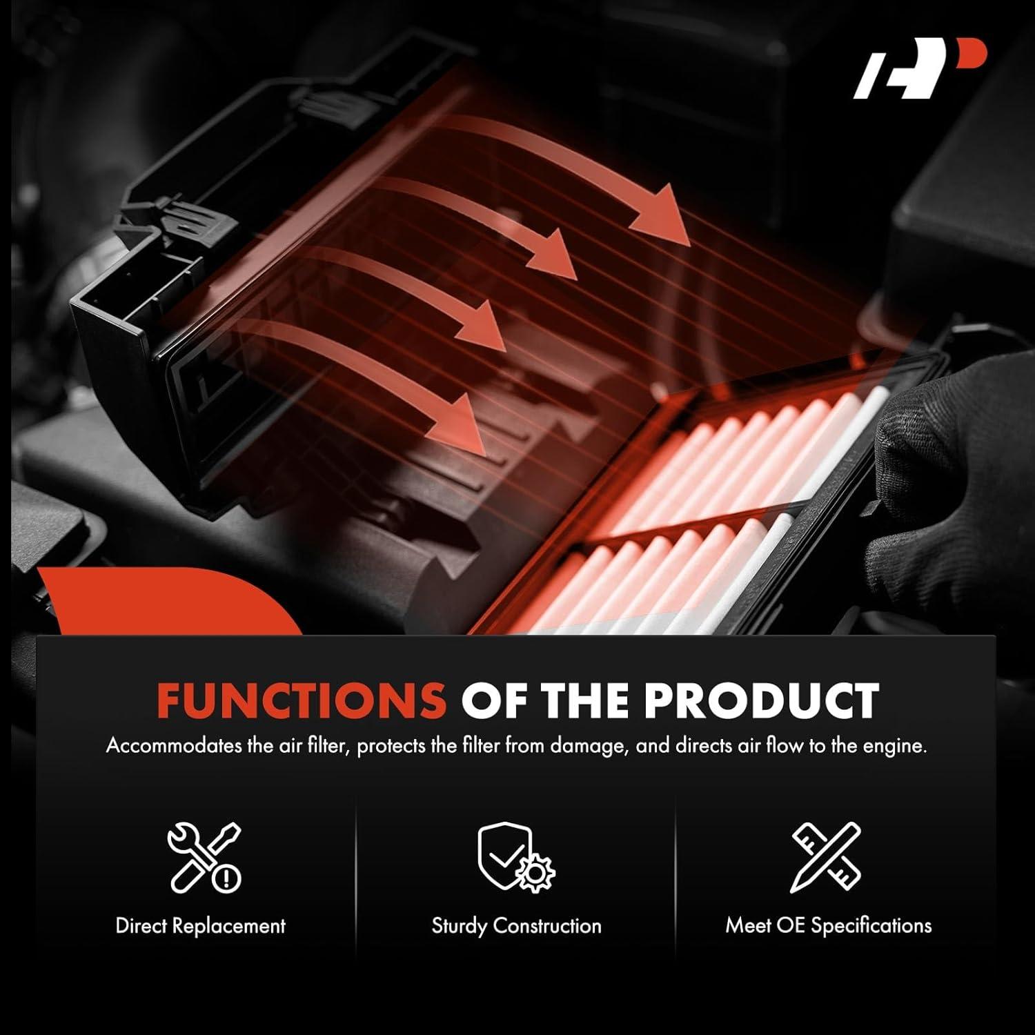 Caja de Filtro de Aire A-Premium para Toyota Yaris 2007-2020