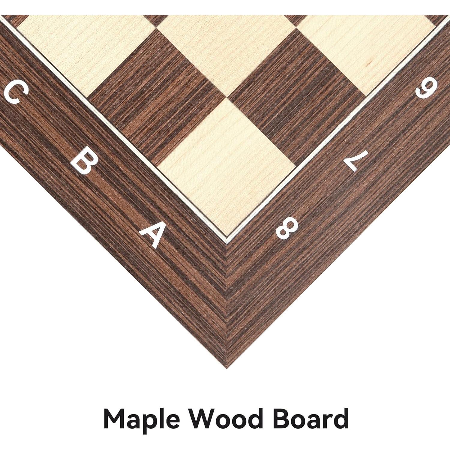 Tablero de Ajedrez Woodronic 54x54 cm Profesional