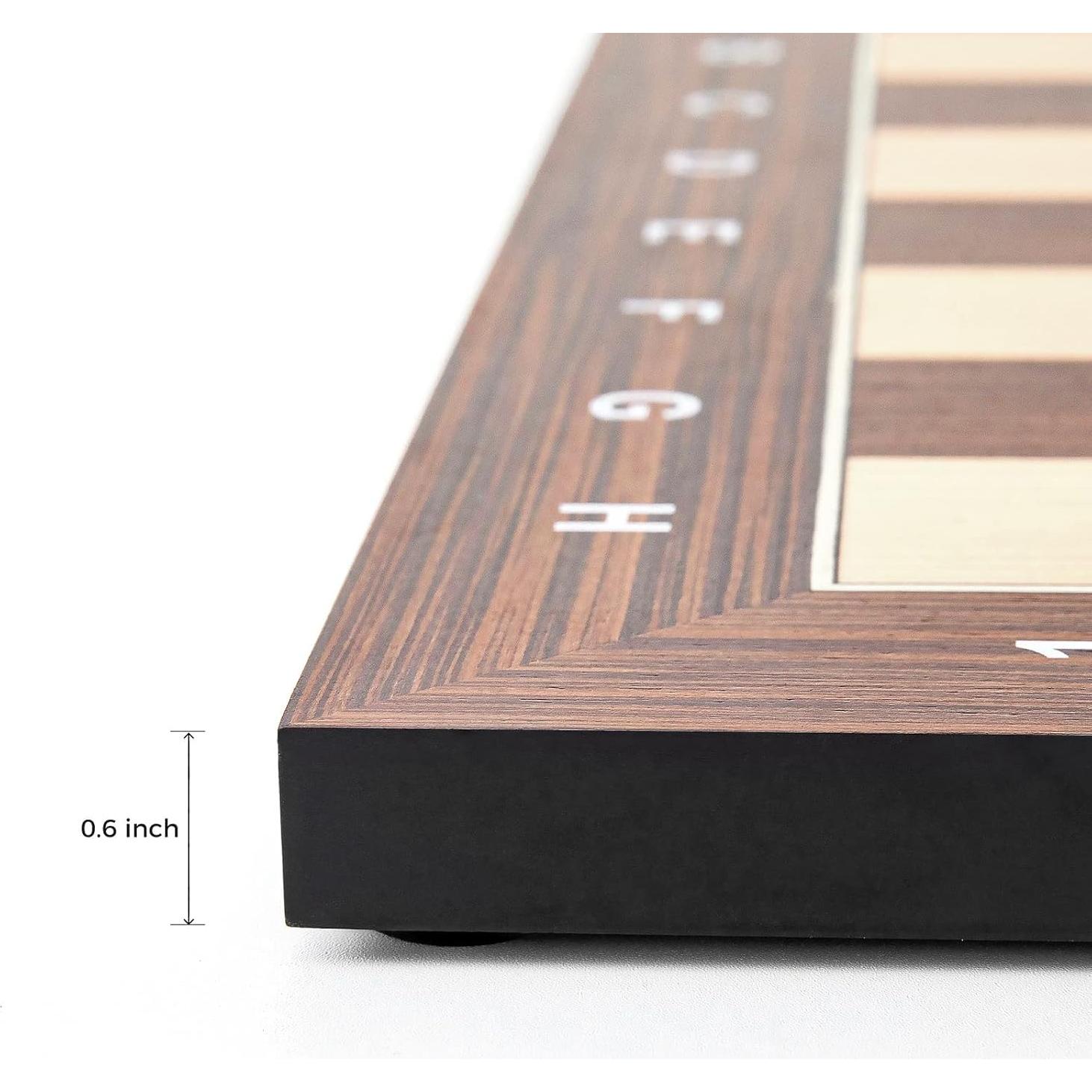 Tablero de Ajedrez Woodronic 54x54 cm Profesional