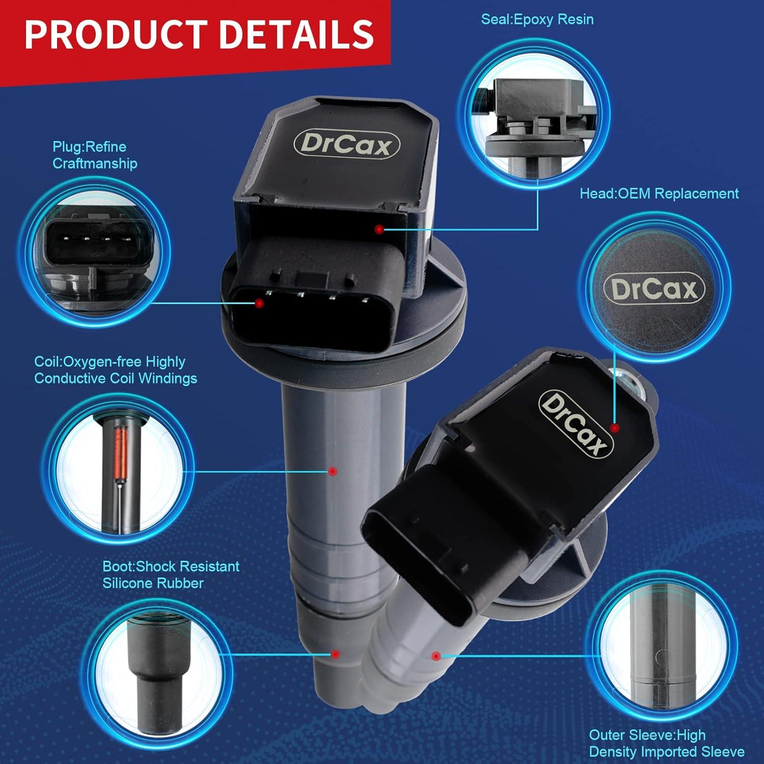 Bobina de Encendido DrCax UF316 para Scion Toyota 1.5L