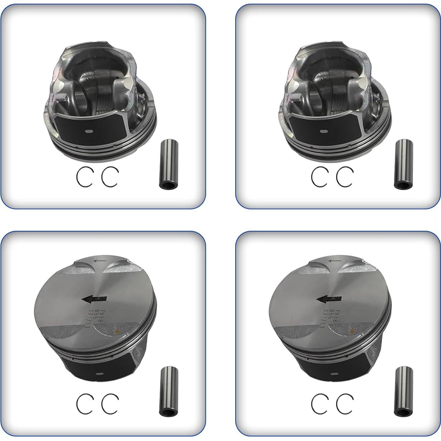 Kit de Pistón y Biela YIDEZU 2.4L para Chevrolet y Buick