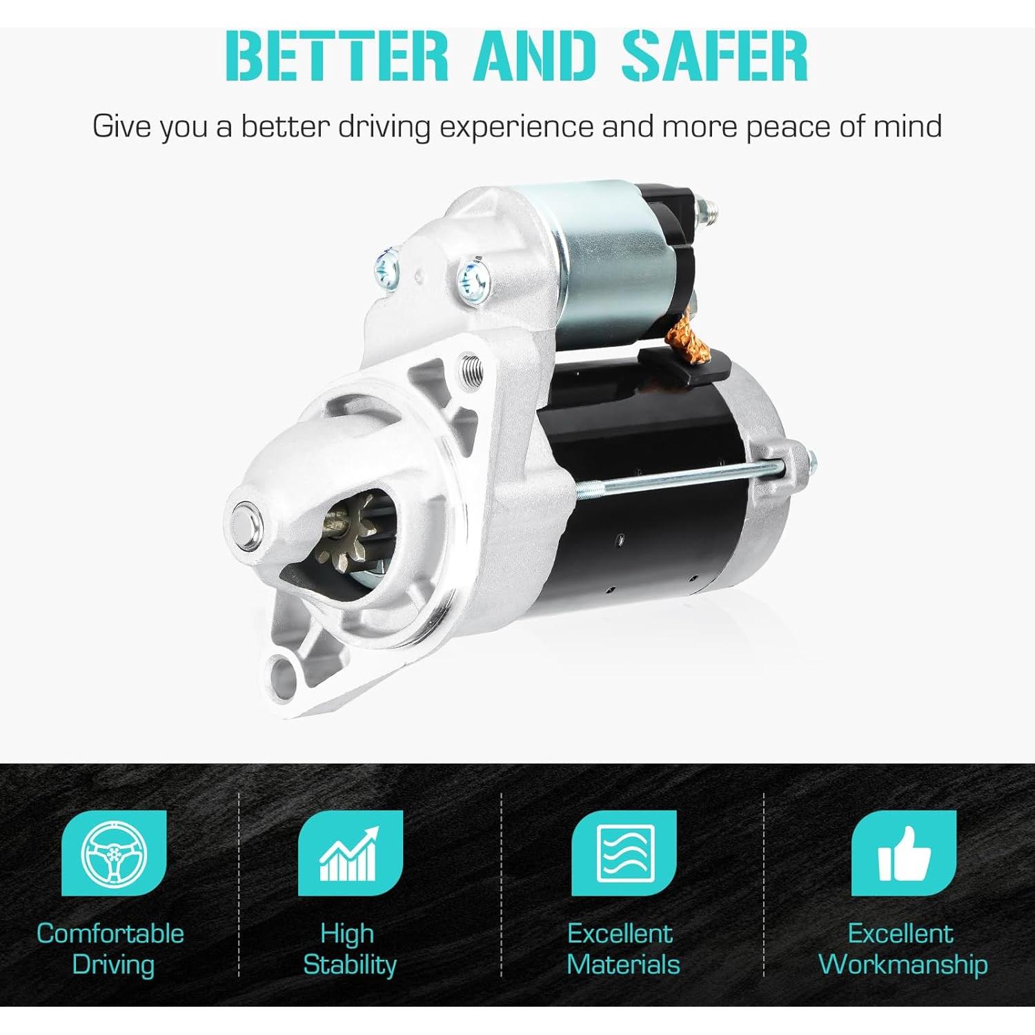 Arrancador 12V YOUXMOTO para Scion y Toyota 1.5L Automático