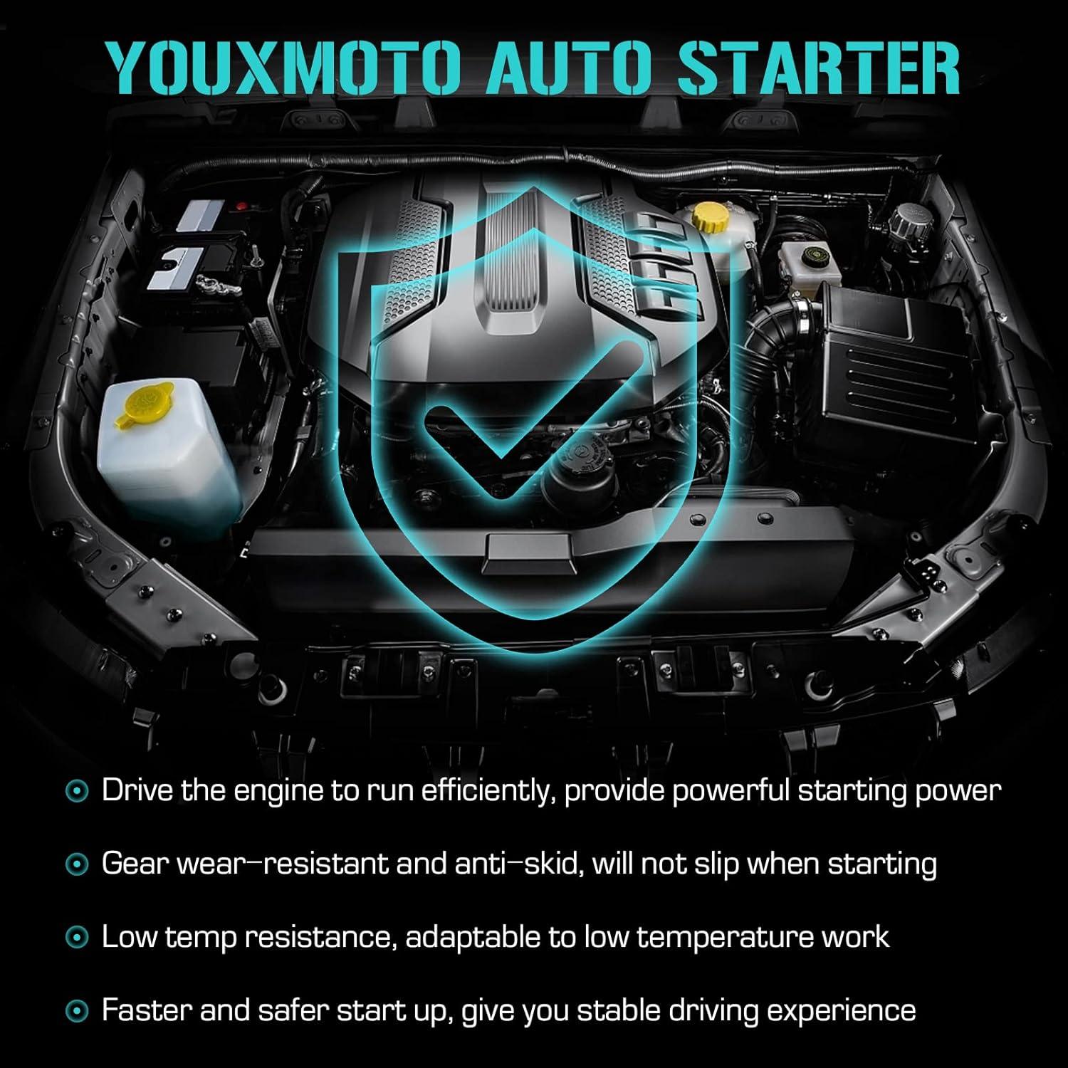 Arrancador 12V YOUXMOTO para Scion y Toyota 1.5L Automático