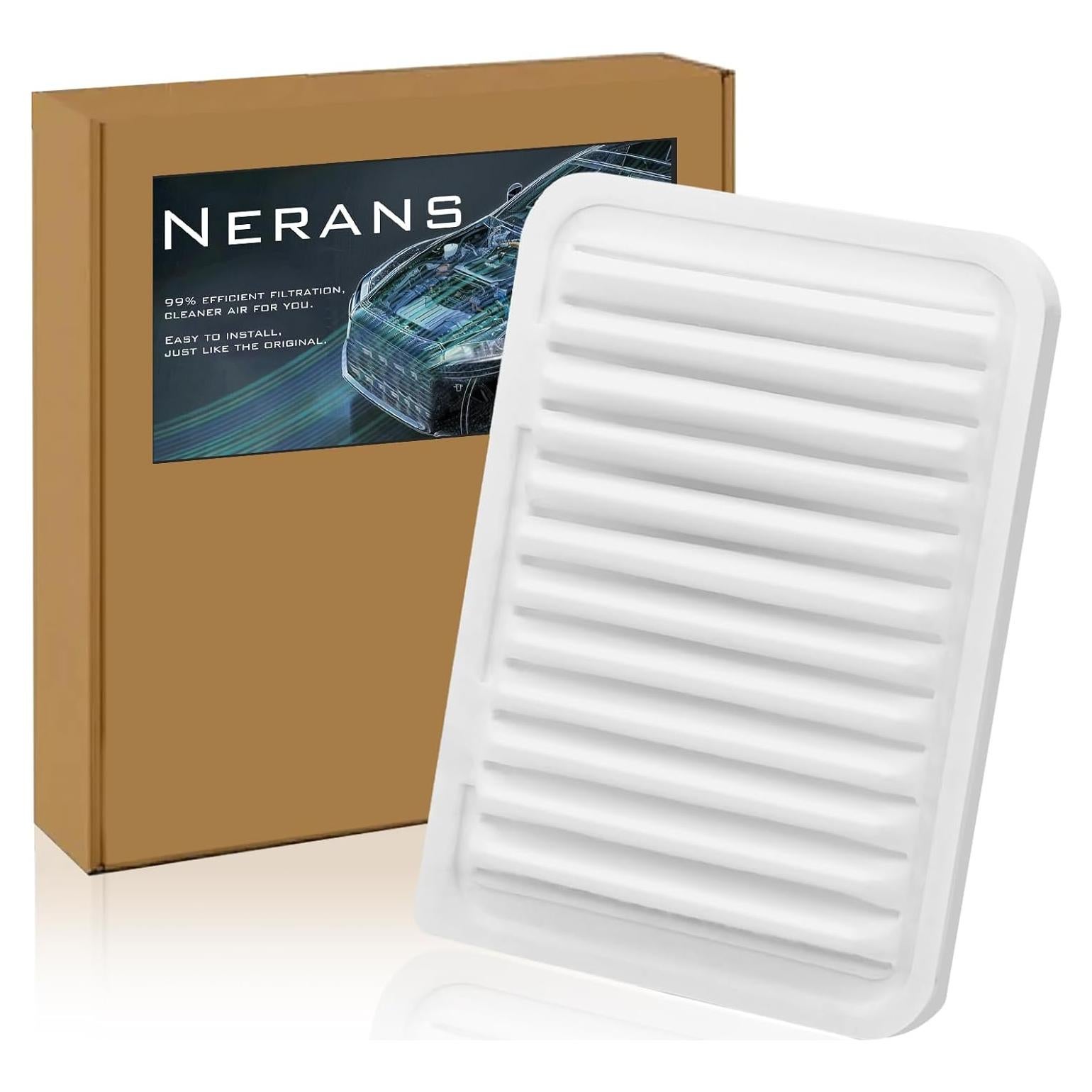 Filtro de aire motor Nerans CA10190 para Toyota Yaris y Corolla