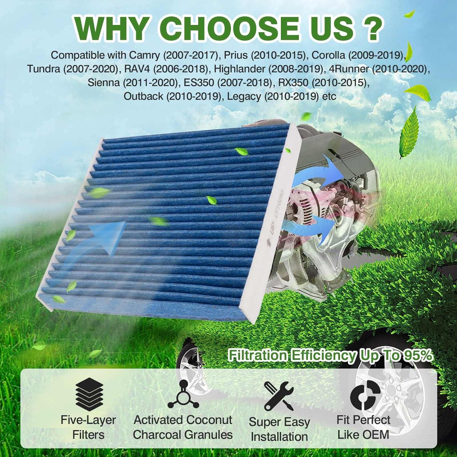 Filtro de Aire de Cabina y Motor Forccord CF10285 CA10190