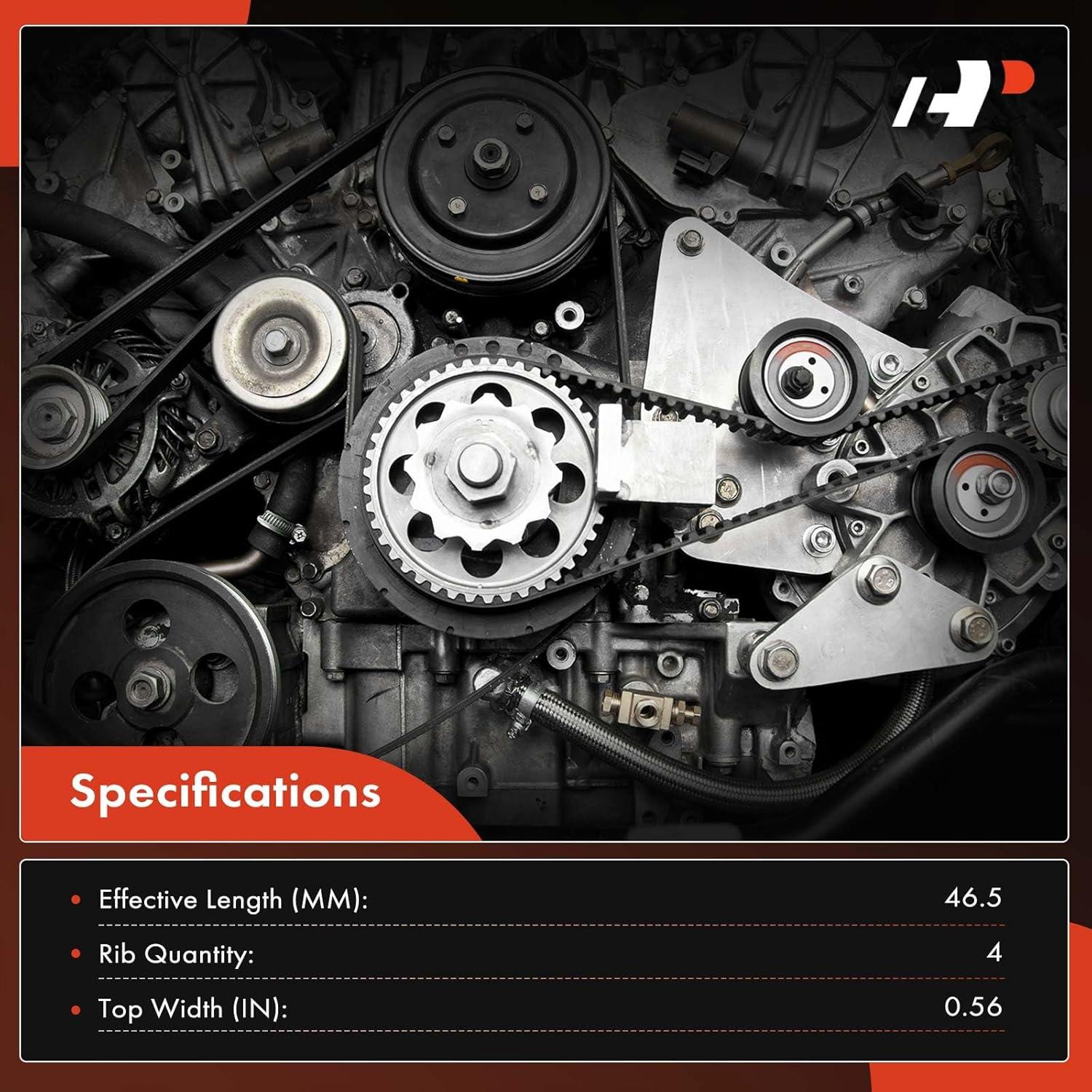 Correa de Transmisión Serpentina A-Premium para Toyota Yaris 2006-2012