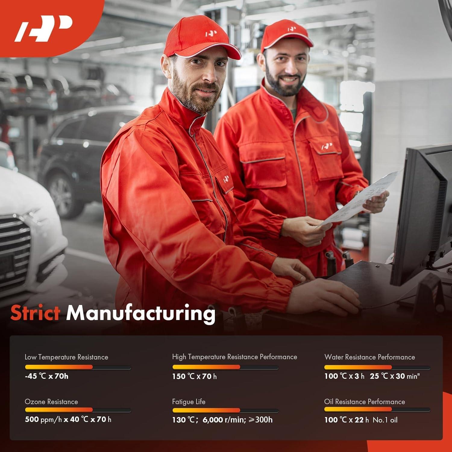 Correa de Transmisión Serpentina A-Premium para Toyota Yaris 2006-2012