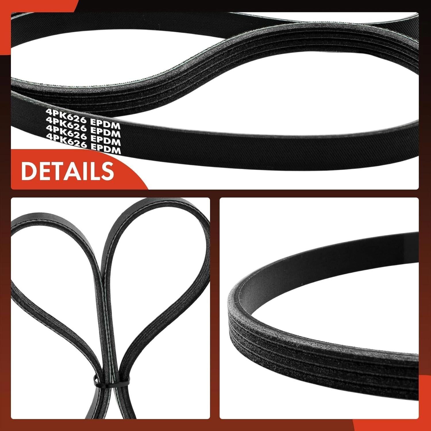 Correa de Transmisión Serpentina A-Premium para Toyota Yaris 2006-2012