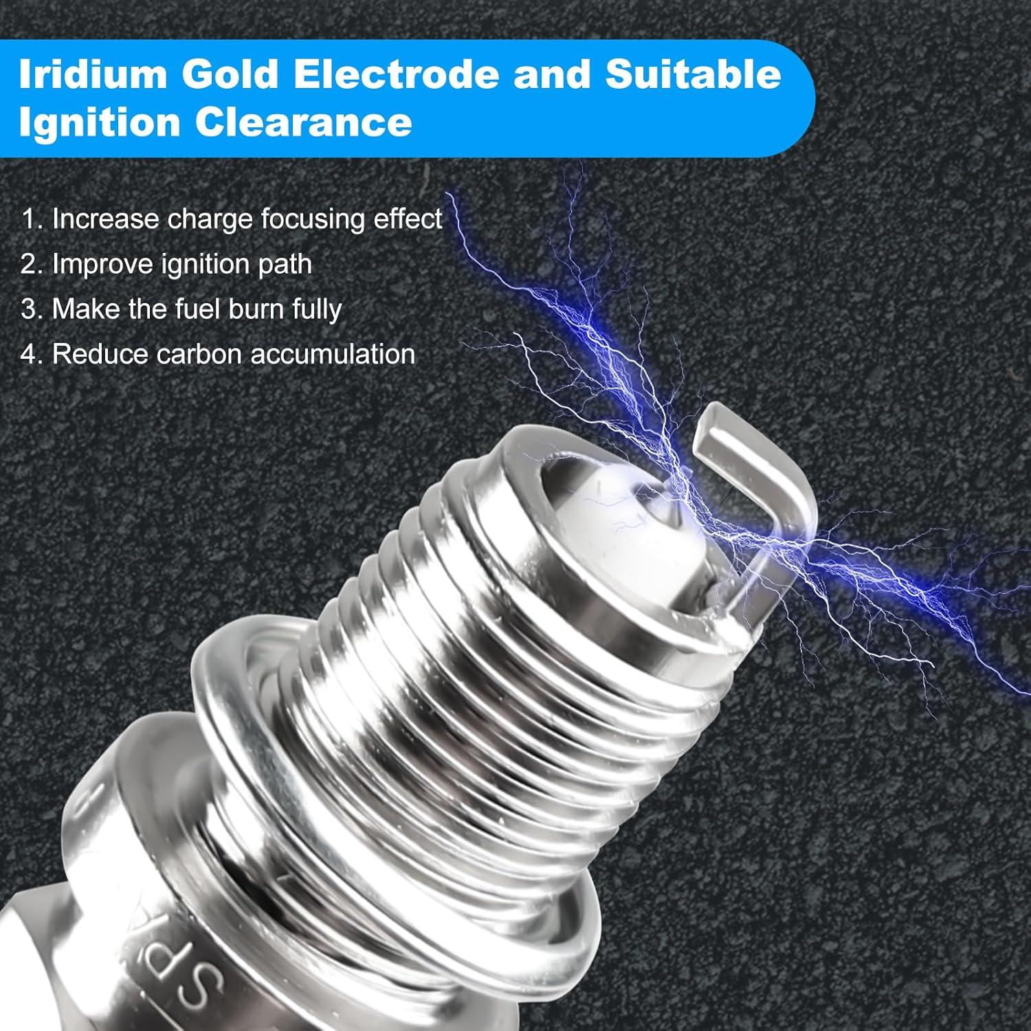 Paquete de bobinas de encendido JDMON y bujías 1.5L