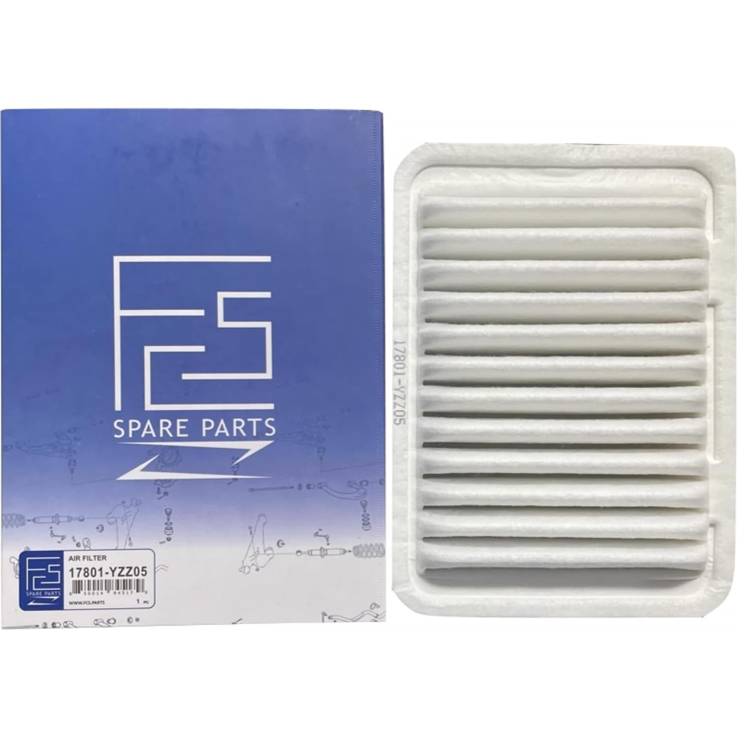 Filtro de aire FCS Spare Parts 17801-YZZ05 para Toyota