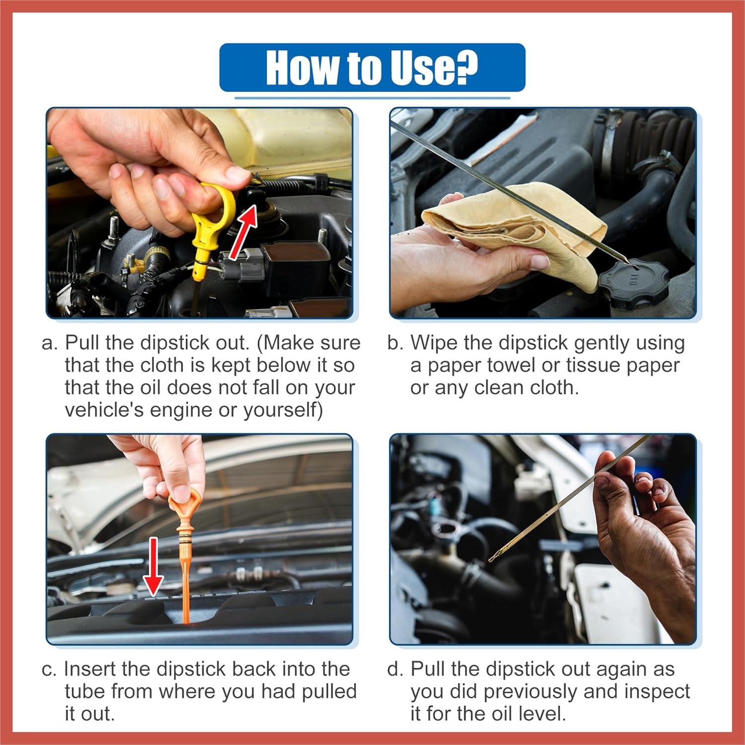 Varilla de Medición de Aceite ACROPIX para Toyota Yaris 2013-2018