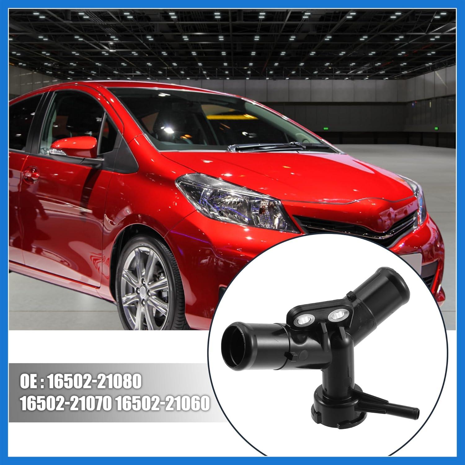 Conjunto Carcasa Entrada Agua Termostato VekAuto Toyota Yaris 2007-2016