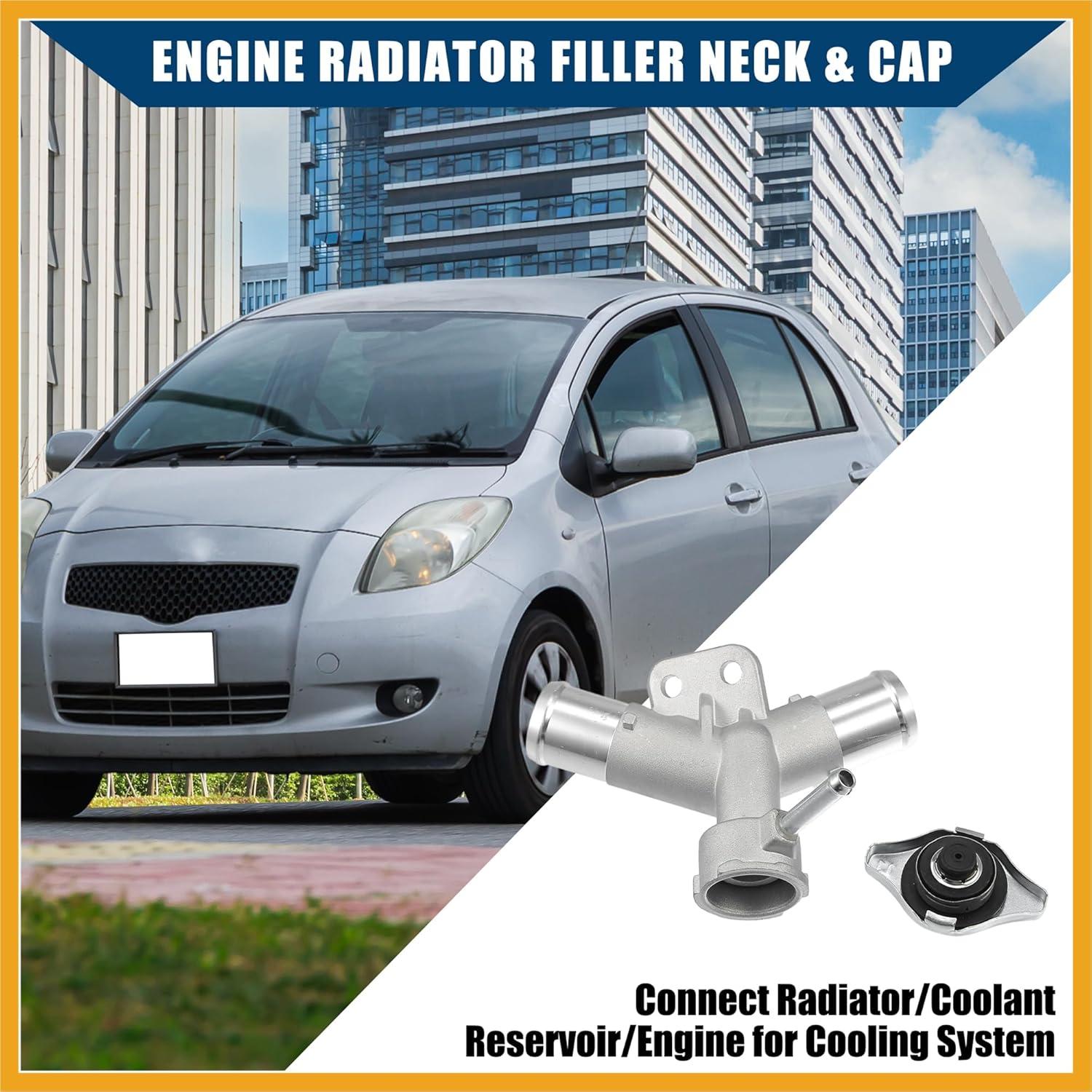 Cuello de Llenado de Radiador Partuto para Toyota Yaris 2007-2018