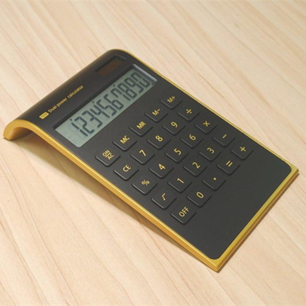 Calculadora Yescool AQ460 Solar 10 Dígitos Diseño Delgado