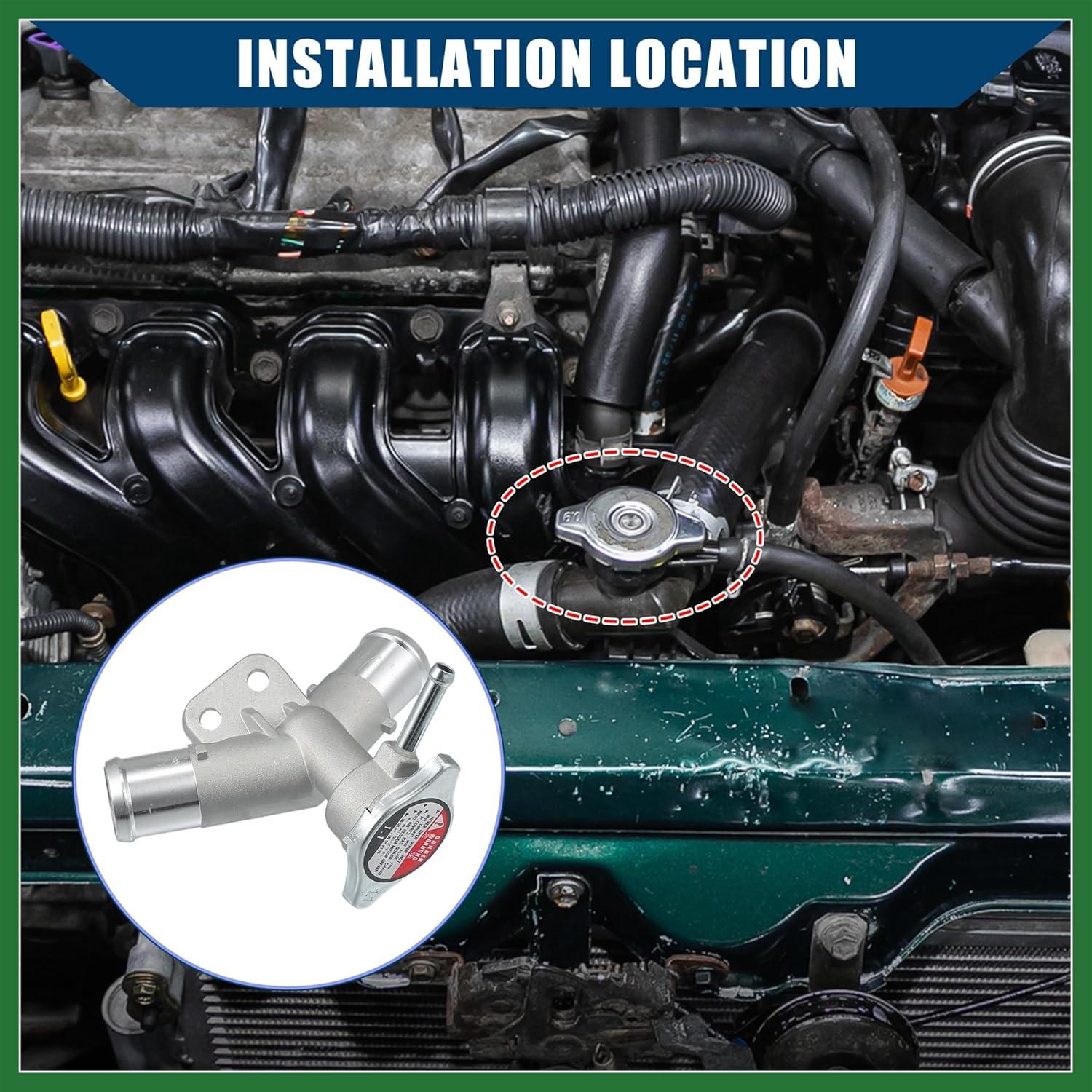 Cuello de Llenado Radiador Aluminio Motoforti Toyota Yaris