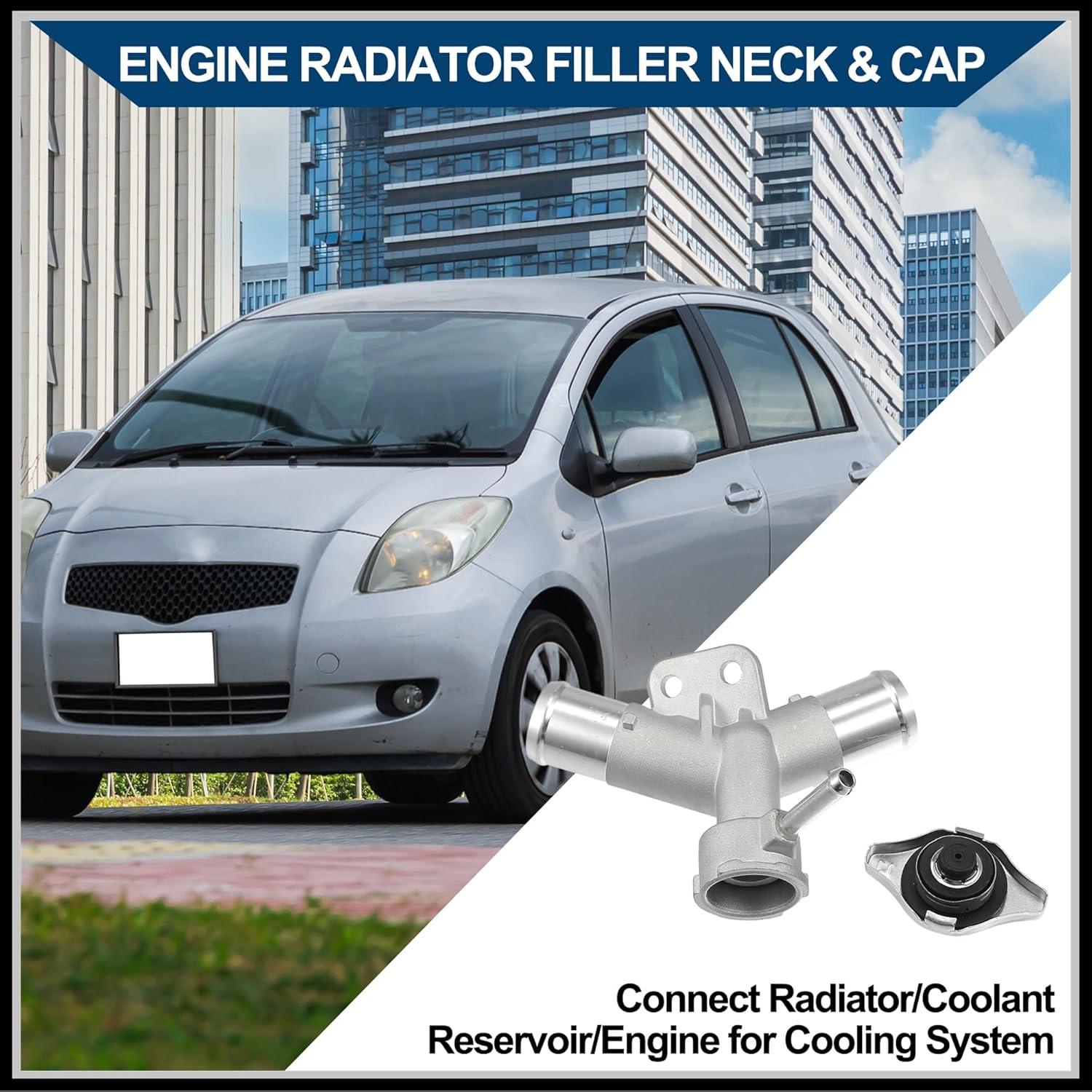 Cuello de Llenado Radiador Toyota Yaris 2007-2018 HEROFFIX