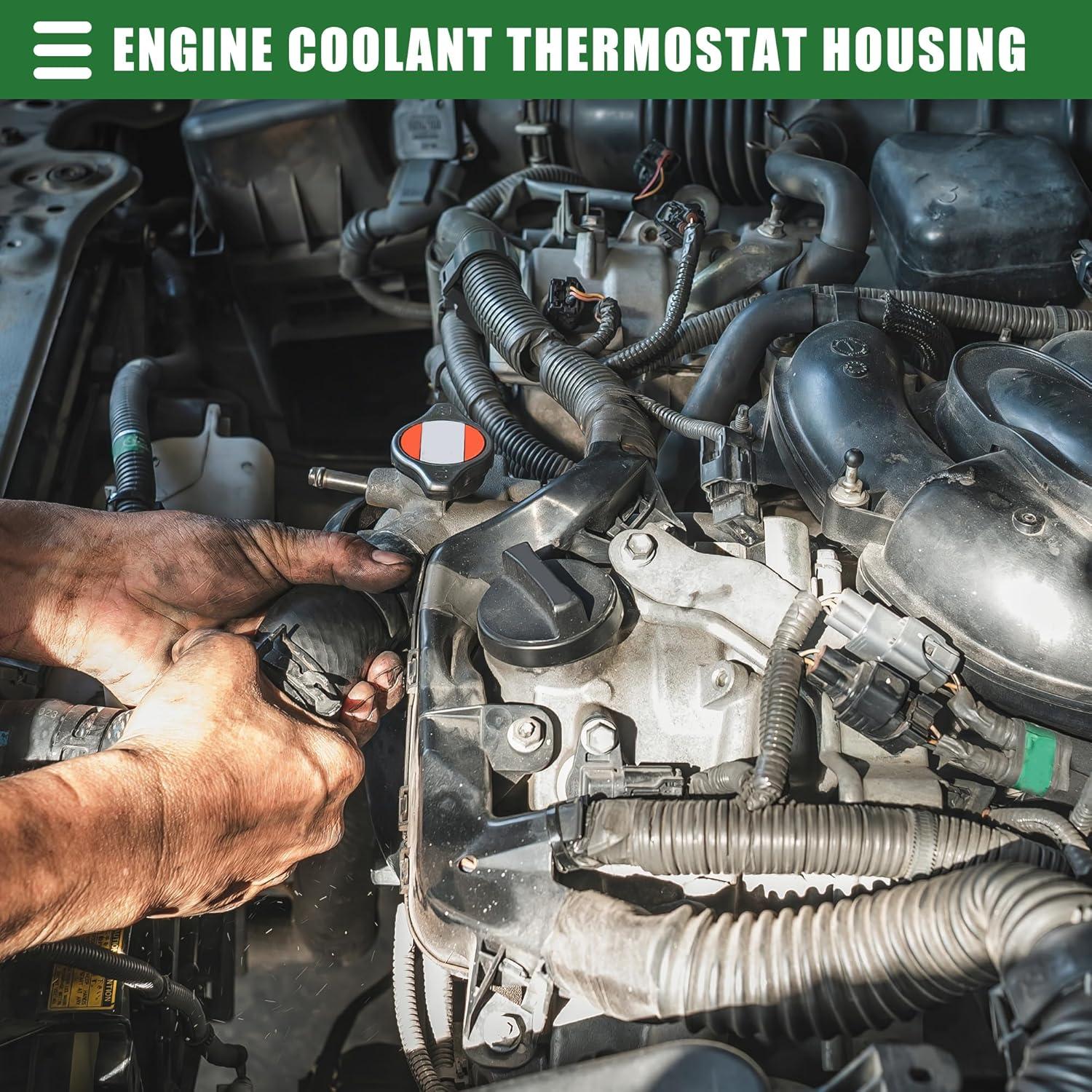 Carcasa Termostato Refrigerante Motoforti para Toyota Yaris 2007-2019