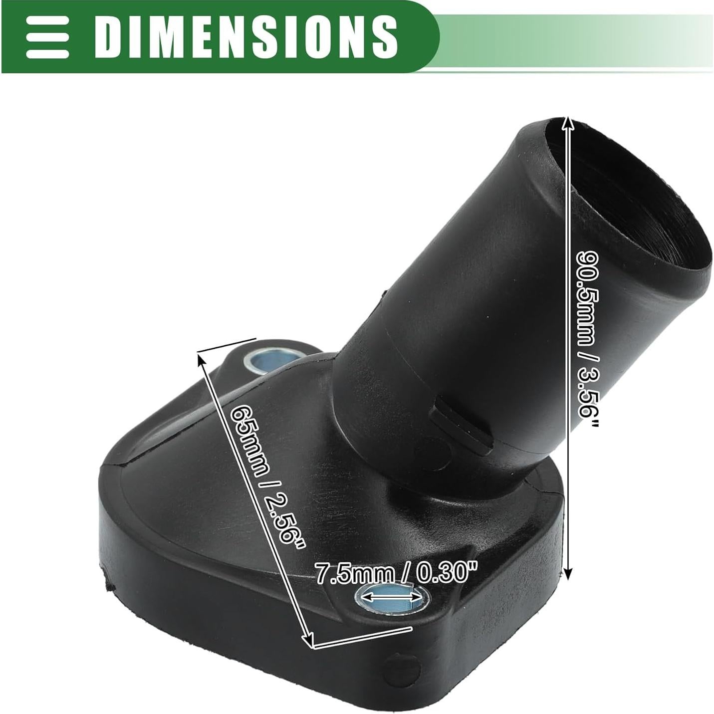 Carcasa Termostato Refrigerante Motoforti para Toyota Yaris 2007-2019