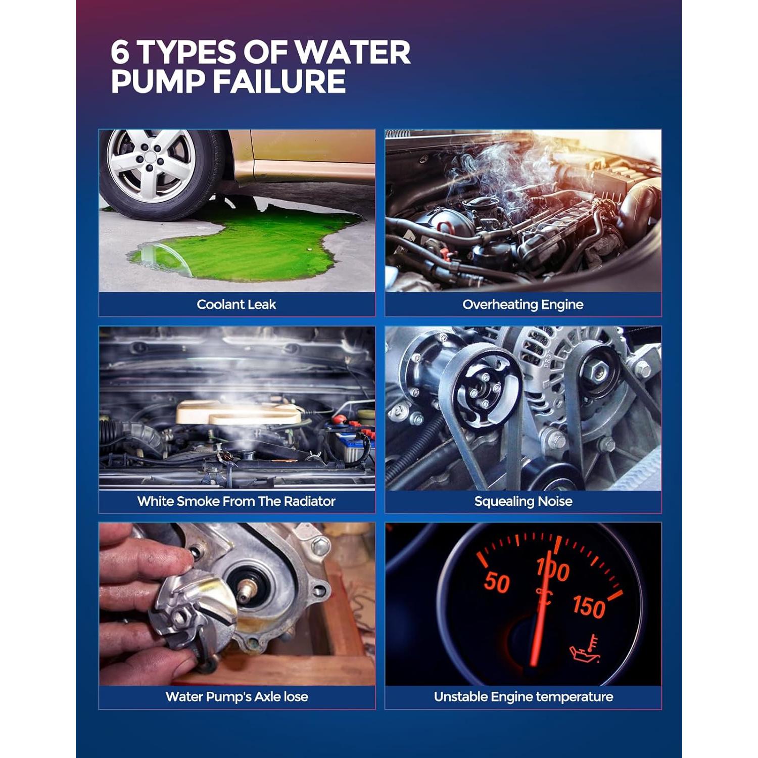 Bomba de Agua KAX para Toyota Prius Yaris Scion 2001-2018