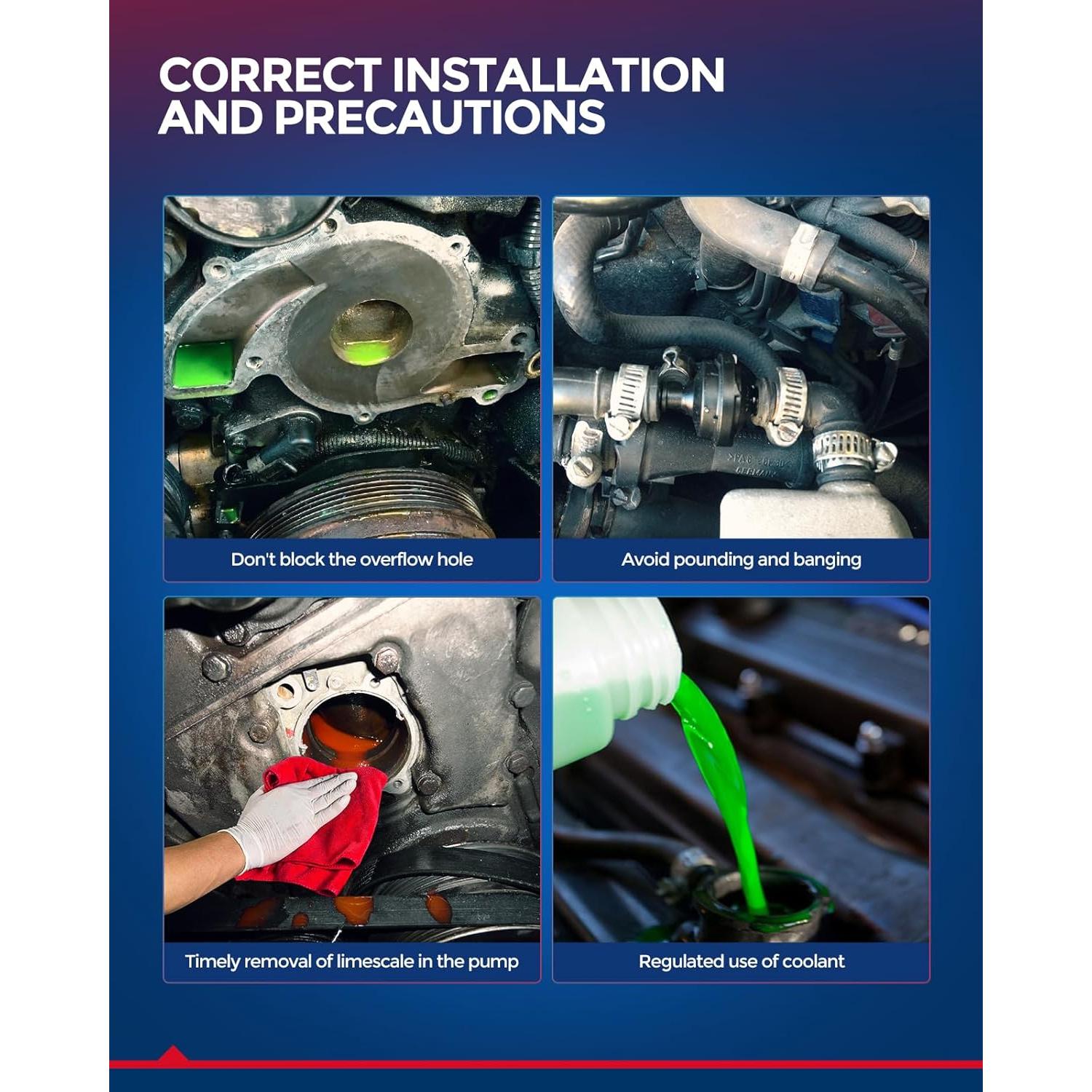 Bomba de Agua KAX para Toyota Prius Yaris Scion 2001-2018