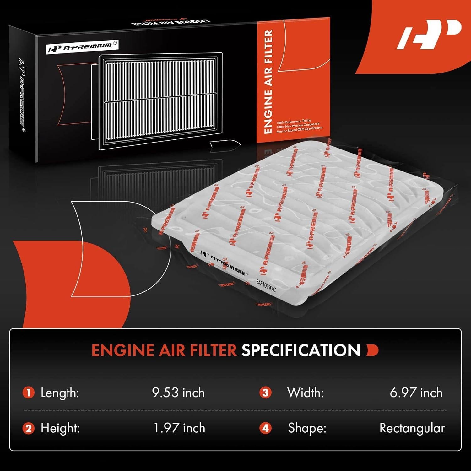 Filtro de Aire Motor y Cabina A-Premium para Toyota y Pontiac