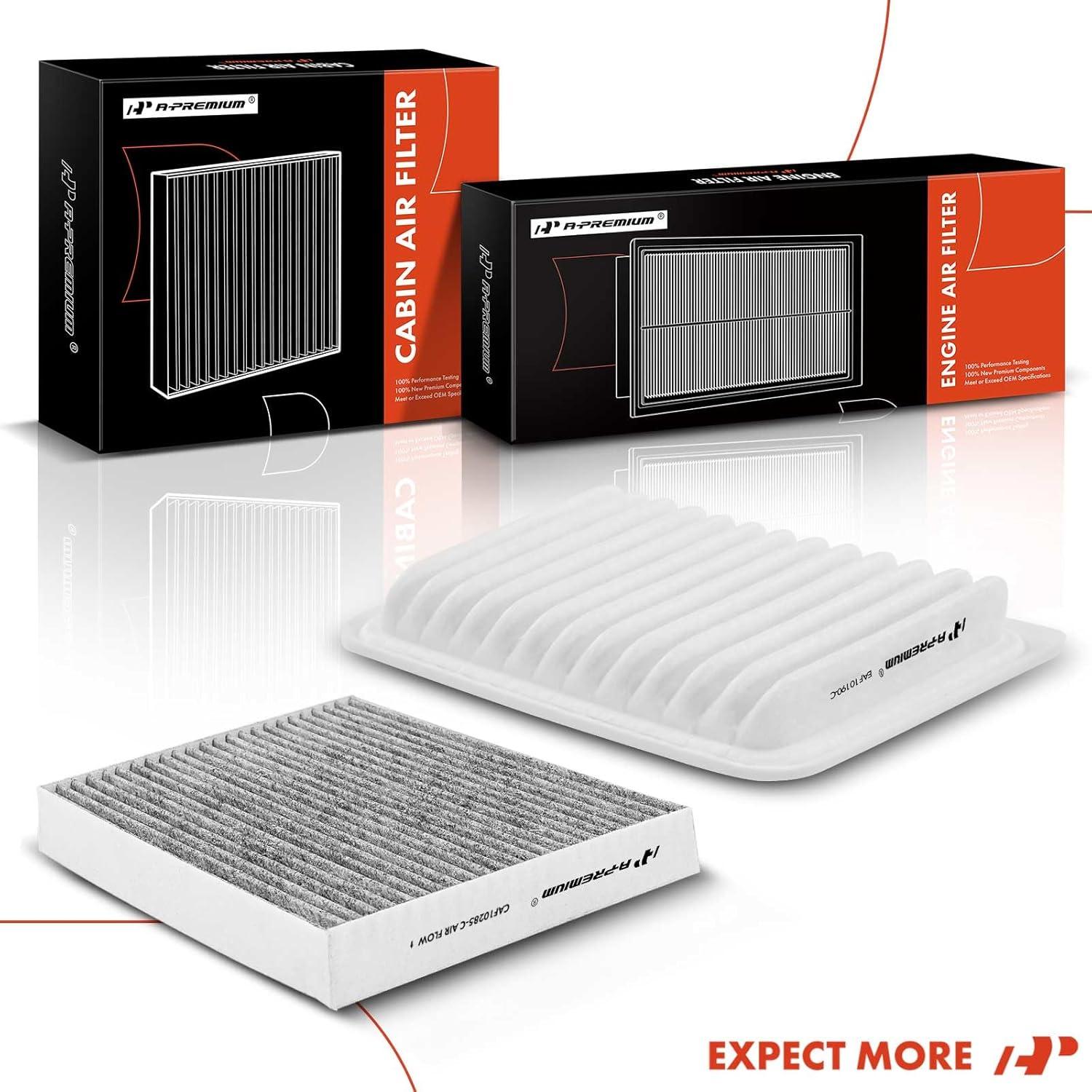 Filtro de Aire Motor y Cabina A-Premium para Toyota y Pontiac