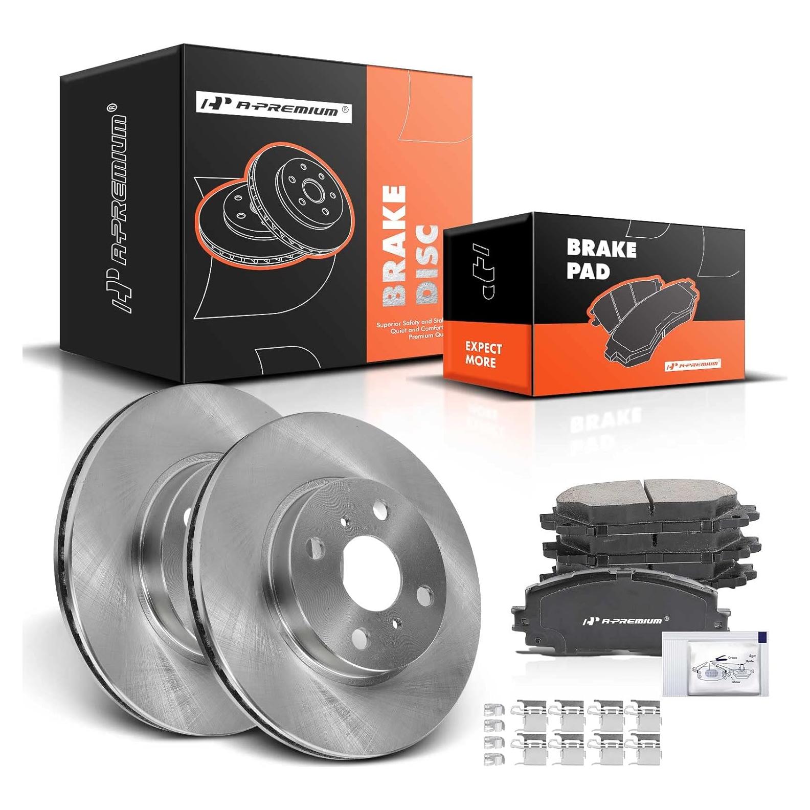 Discos de Freno Delanteros A-Premium + Pastillas Cerámicas