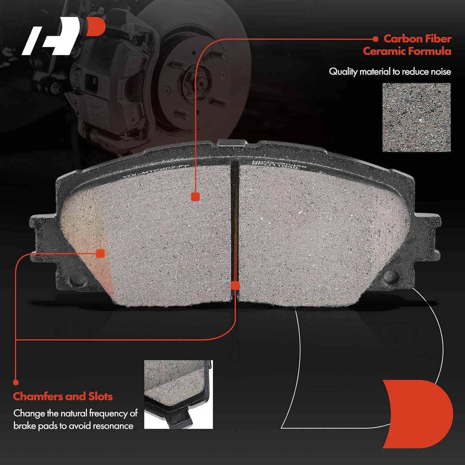 Discos de Freno Delanteros A-Premium + Pastillas Cerámicas