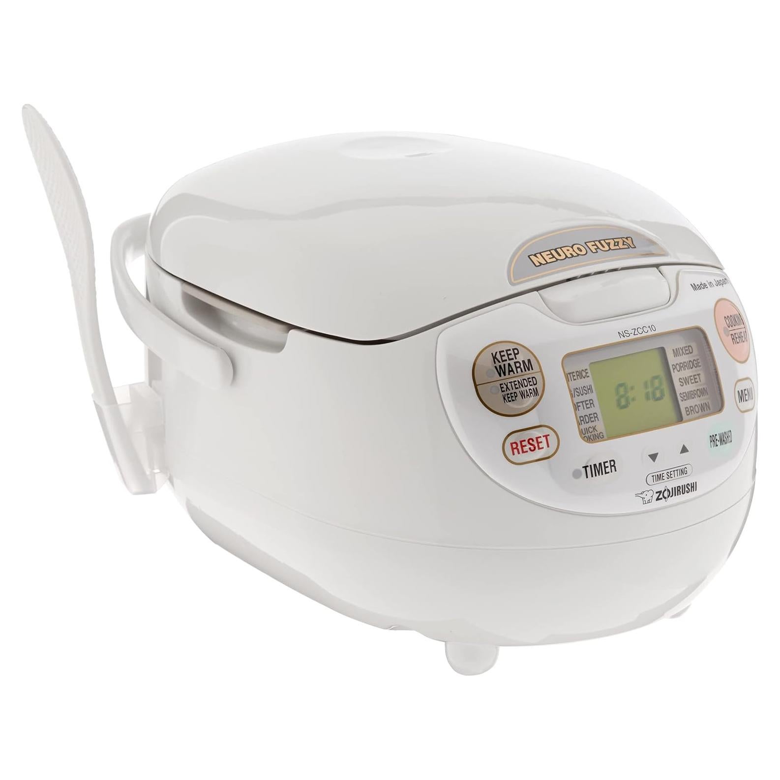 Cocedor de Arroz Zojirushi NS-ZCC10 5.5 Tazas Blanco