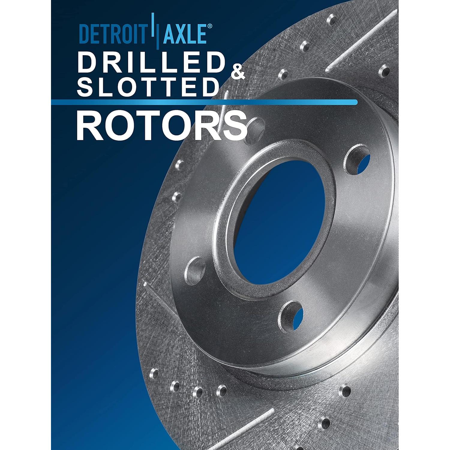 Kit de frenos delantero Detroit Axle para Toyota Yaris 2016-2020