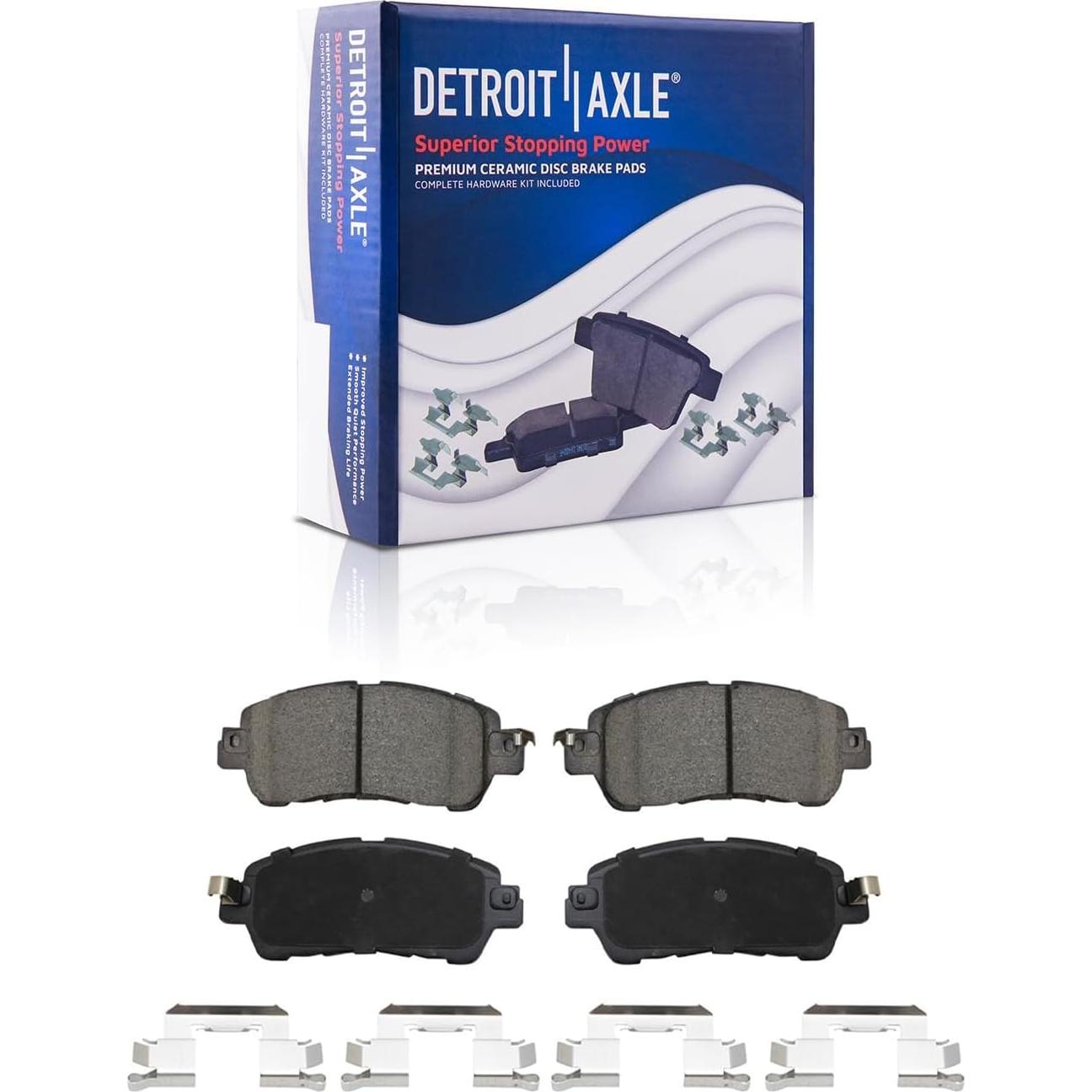 Kit de frenos delantero Detroit Axle para Toyota Yaris 2016-2020