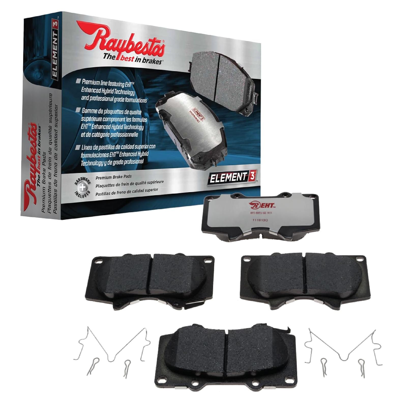 Pastillas de Freno Delanteras Raybestos Element3 para Toyota