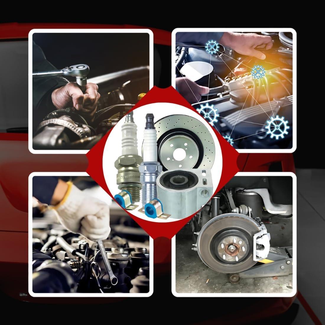 Kit de Zapatas de Freno Cerámicas Delante y Detrás Toyota Yaris 2006-2013