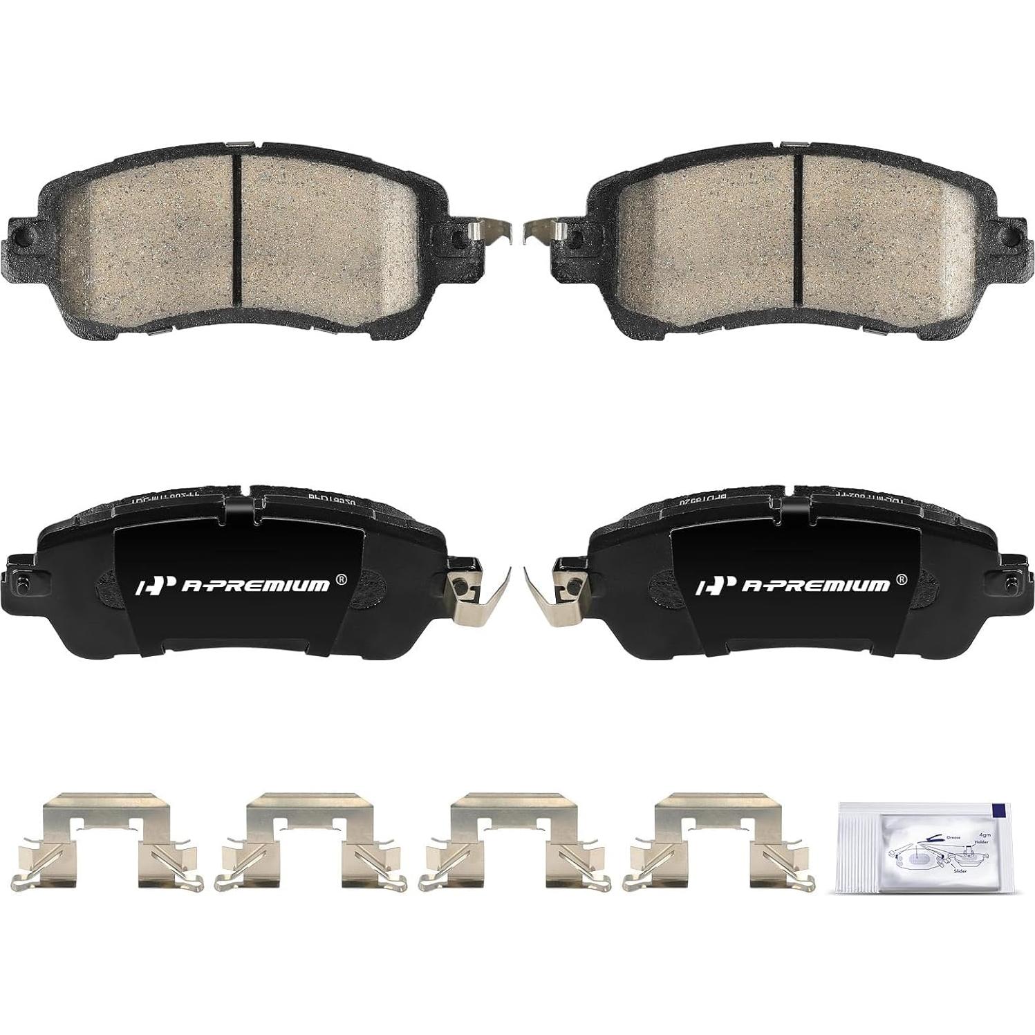 Juego de Pastillas de Freno Cerámicas A-Premium para Toyota Yaris 2019-2020