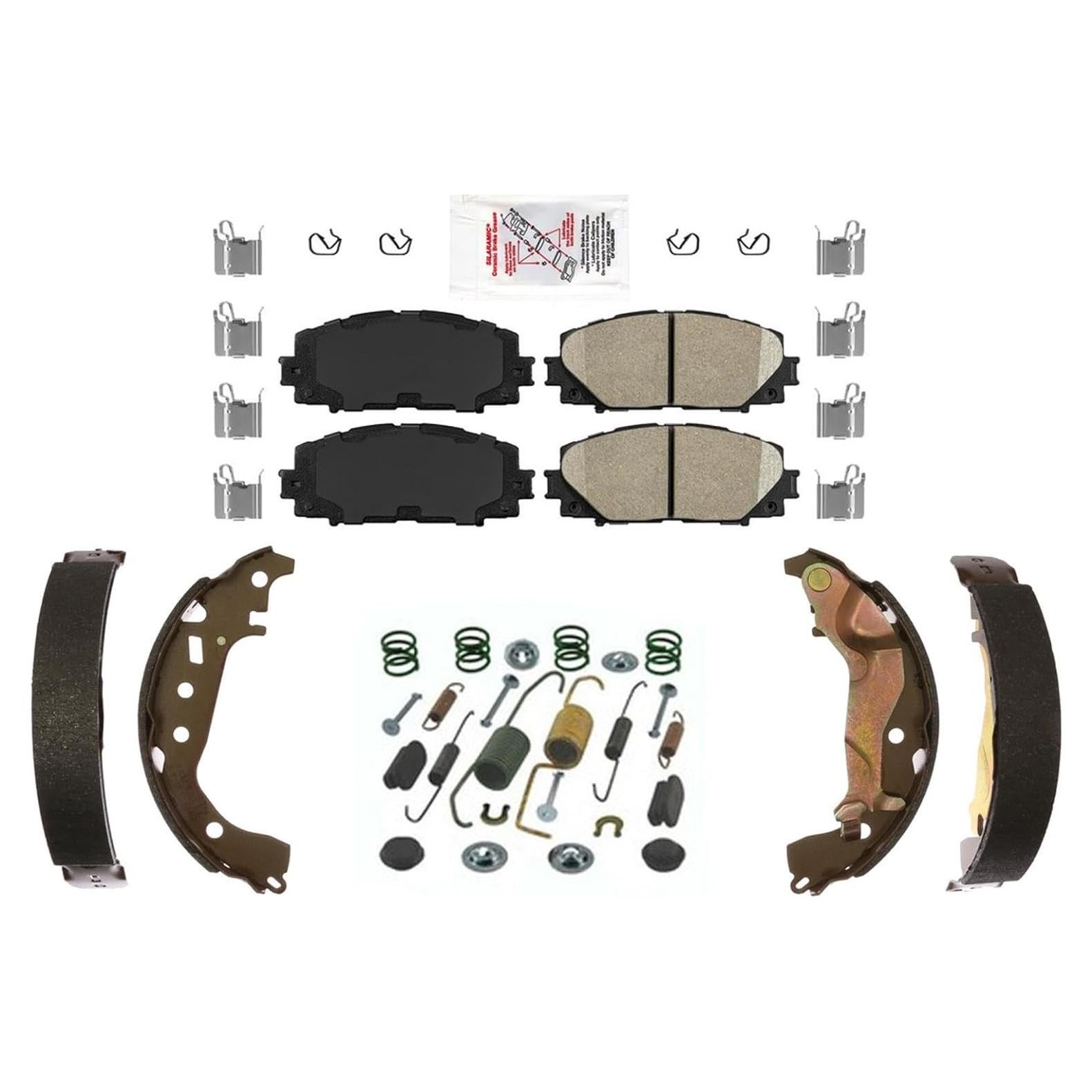 Pastillas de Freno Delanteras AmeriPRO para Toyota Yaris 2015-2018