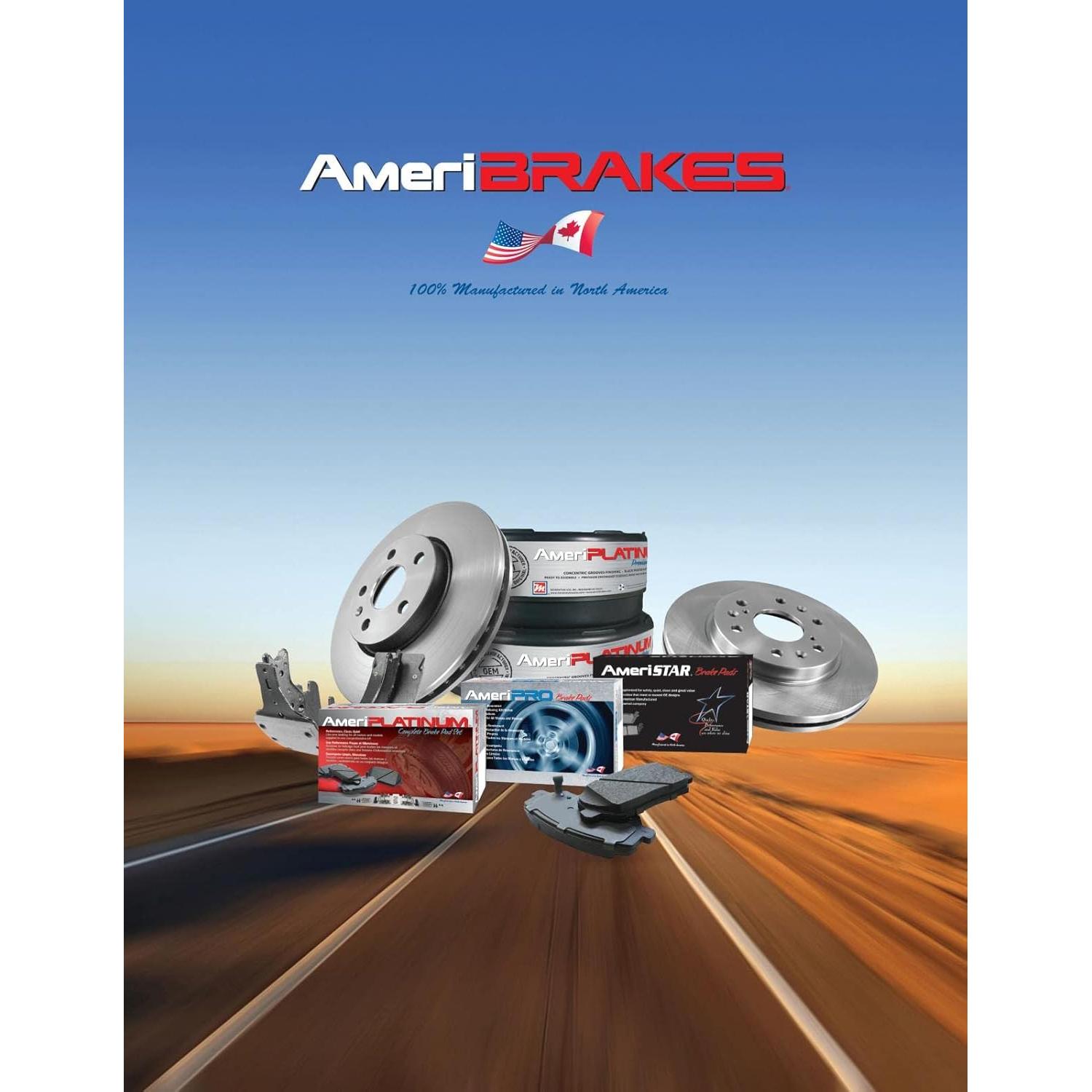 Pastillas de Freno Delanteras AmeriPRO para Toyota Yaris 2015-2018