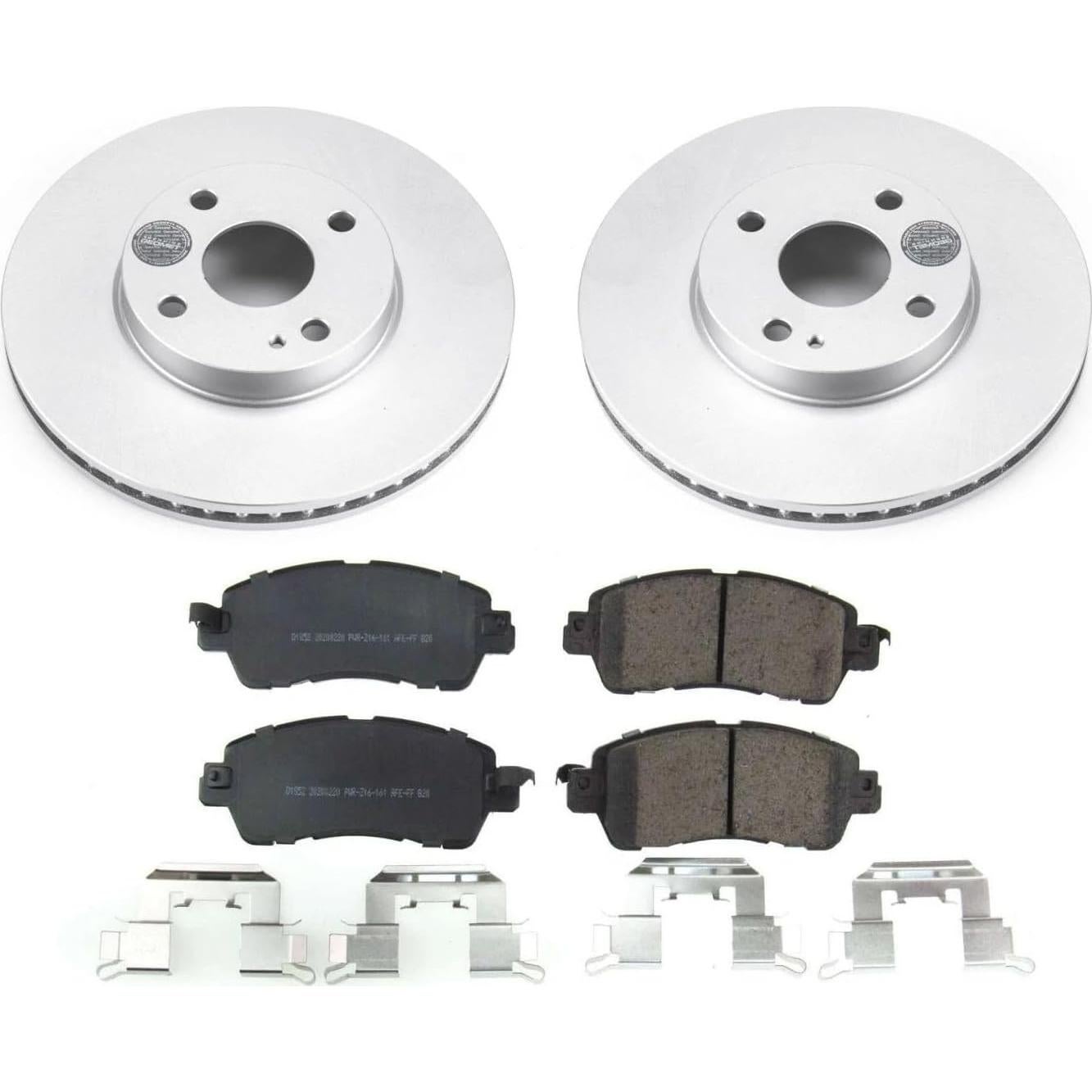 Kit de Freno Power Stop CRK7700 con Rotores y Pastillas Cerámicas