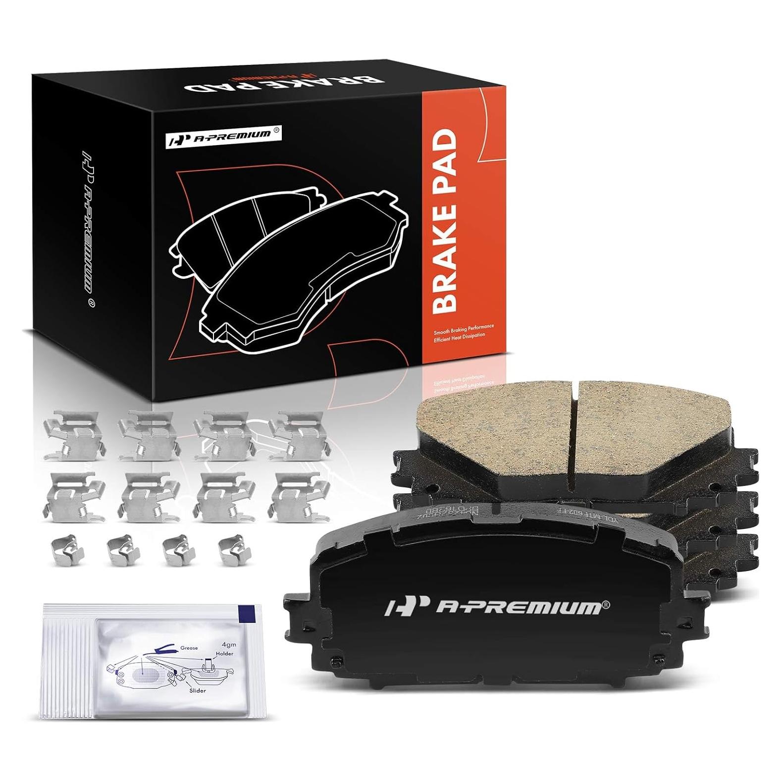 Juego de Pastillas de Freno Cerámicas A-Premium Toyota Yaris 2012-2018